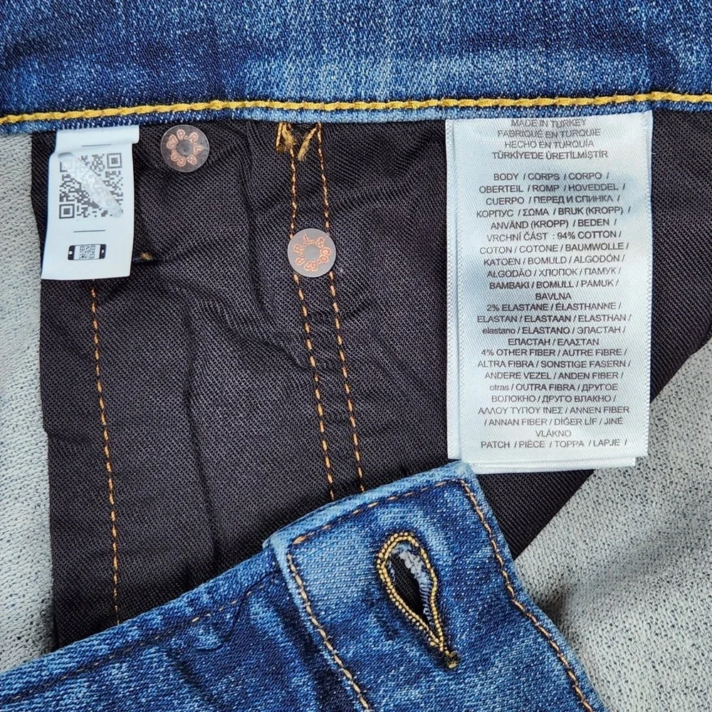 NWT Polo Ralph Lauren Varick‎ Slim Straight Jeans 38/30 Fit 40/30 Rope Dyed Blue